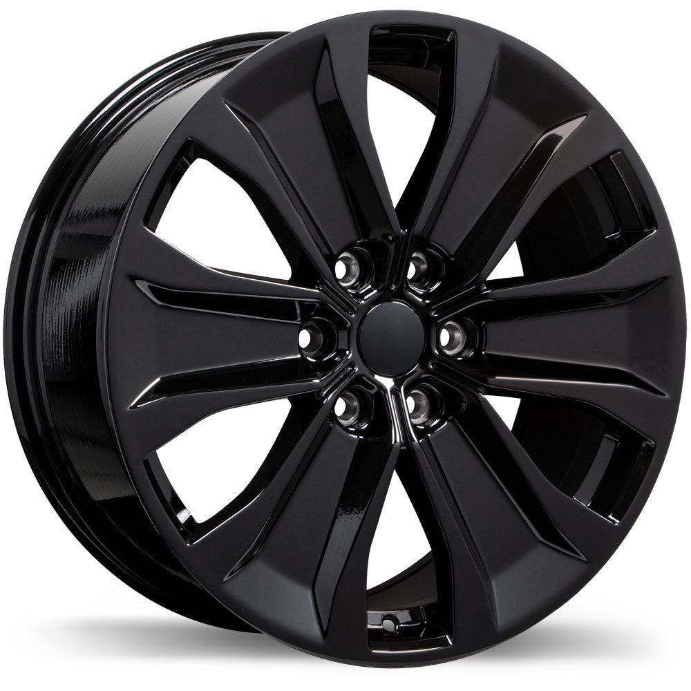 Replika R250 Gloss Black 20x8.5 +44 6x135 87.1