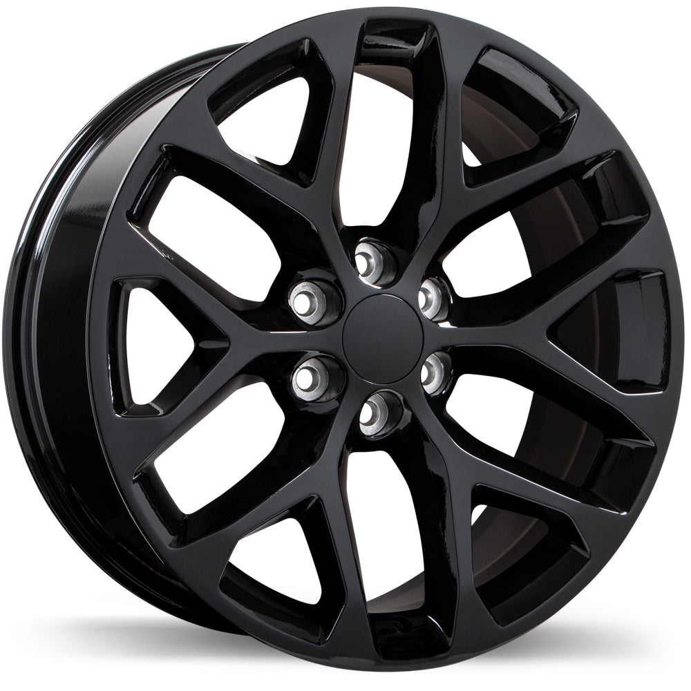 Replika R259 Gloss Black 22x9.0 +24 6x139.7 78
