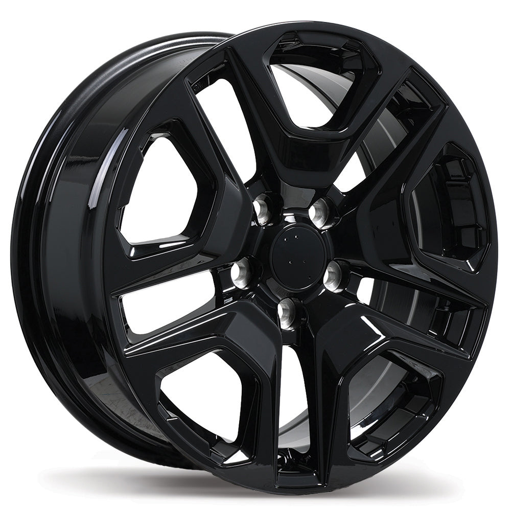 Replika R268 Gloss Black 17x7.0 +35 5x114.3 60.1
