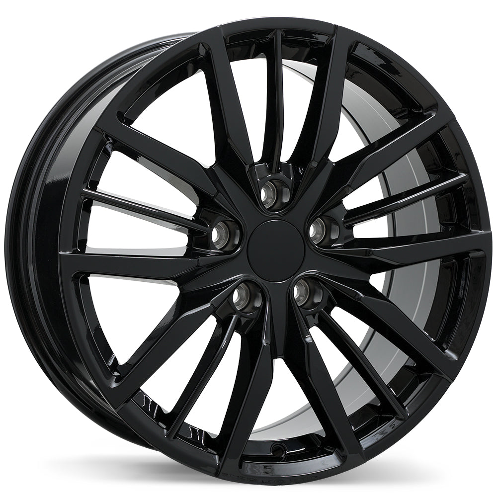 Replika R270 Gloss Black 18x8.0 +37 5x120 67.1