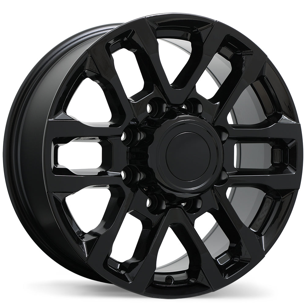 Replika R273 Gloss Black 18x8.0 +44 8x180 124.4
