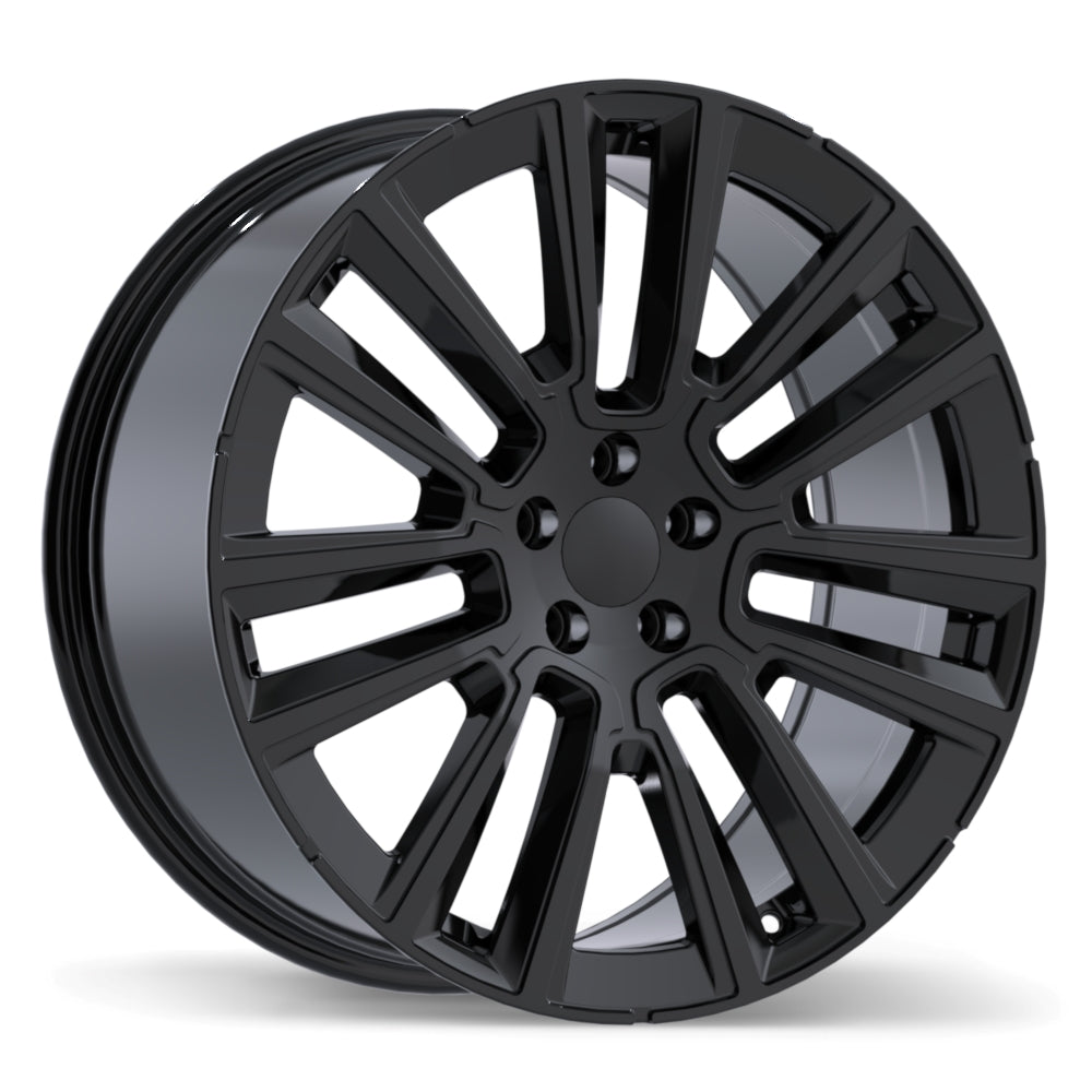 Replika R280 Gloss Black 20x9.0 +40 5x108 63.4