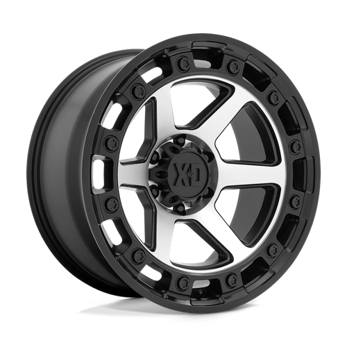 XD XD862 RAID Satin Black Machined 17x9 +0 5X127 71.5