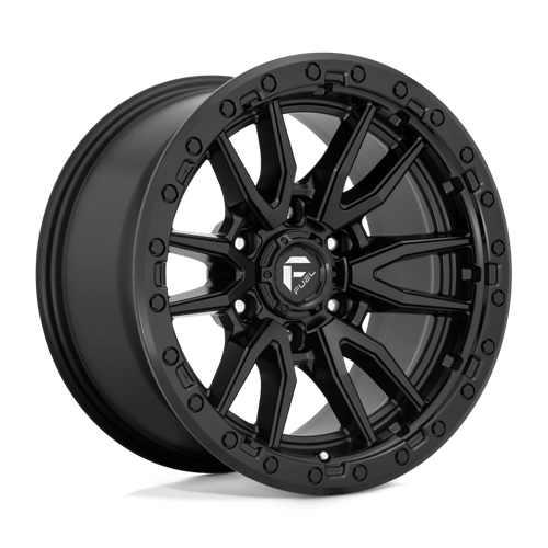 Fuel D679 REBEL Matte Black 22x9 +20 6X139.7 78