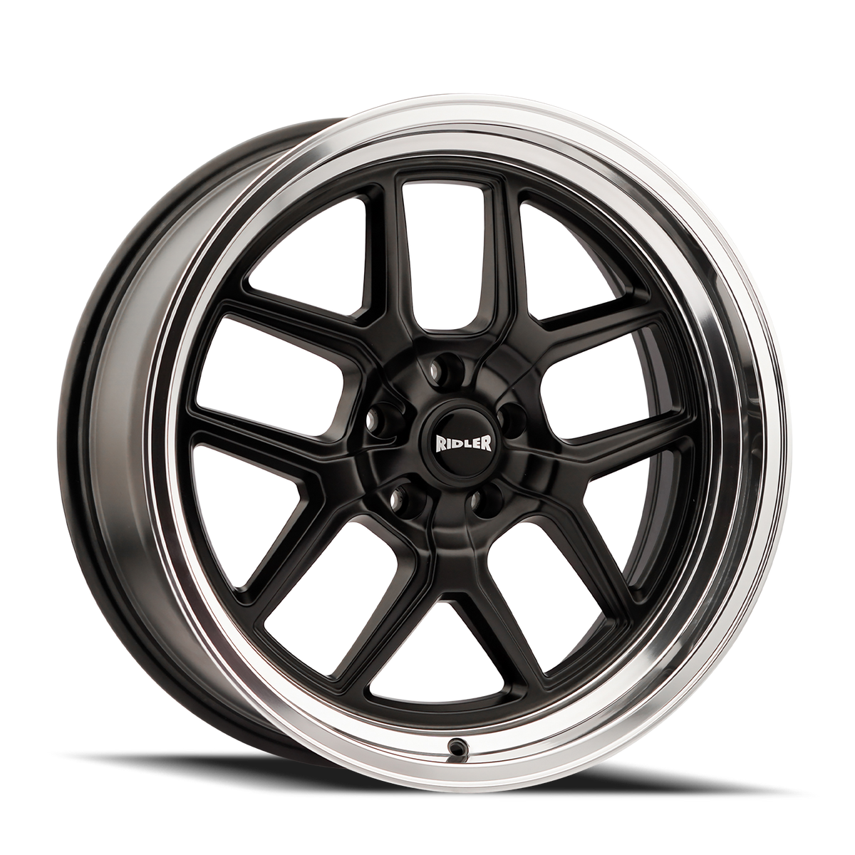 RIDLER 610 Black 17X7 +0 5X120.65 83.82