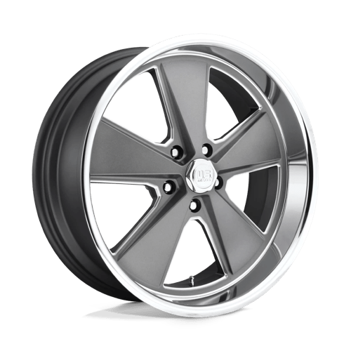 US Mag U120 ROADSTER Matte Gun Metal Machined 18x8 +01 5X114.3 72.56
