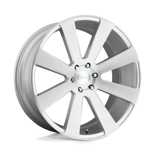 DUB S213 8-BALL Gloss Silver Brushed 22x9.5 +20 6X139.7 78.1