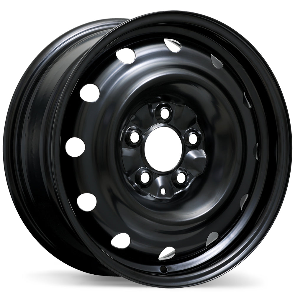 Steel / Acier Traditional / Traditionnel Black 16x6.5 +40 5x114.3 72