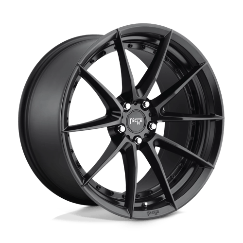 Niche M196 SECTOR Matte Black 19x9.5 +40 5X120 72.56