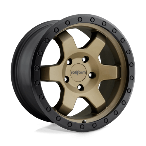 Rotiform R150 SIX-OR Matte Bronze Black Bead Ring 17x9 +01 6X139.7 106.1
