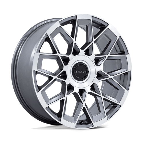 Status ST005 MATRIX Anthracite Mirrored 22x9.5 +20 5X112/5X120 74.1