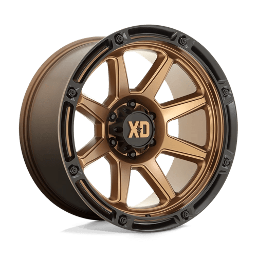 XD XD863 Matte Bronze W/ Black Lip 20x10 -18 6X139.7 106.1