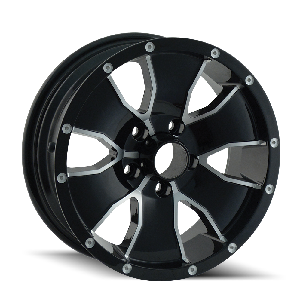 TRAILER WHEELS 14 Machined/Milled 14X6 +0 5X114.3 83.82