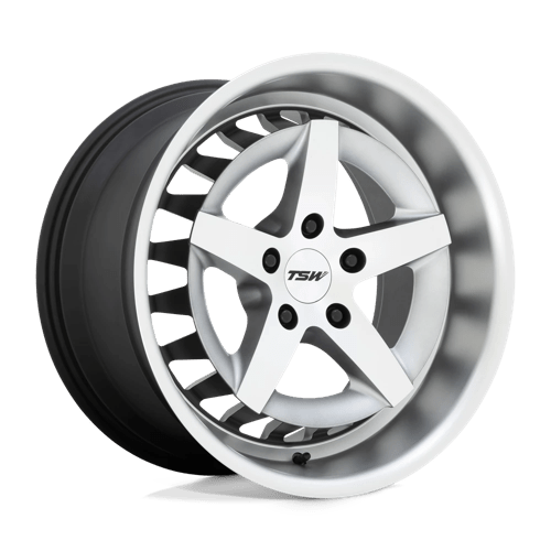 TSW DEGNER Matte Titanium W/ Machined Face 20x10.5 +25 5X112 66.56