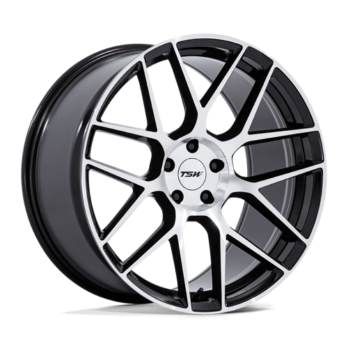 TSW TW002 LASARTHE Gloss Black Machined 20x10.5 +38 5X120 74.1