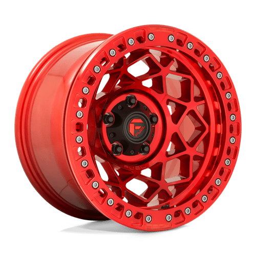 Fuel D121 UNIT BEADLOCK Candy Red 17x9 -15 6X135 87.1