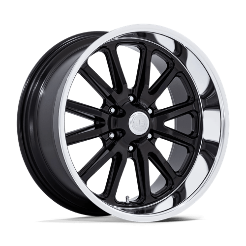 US Mag UC145 RAMBLER 6 Gloss Black Diamond Cut Lip 20x8 +1 6X139.7 106.1