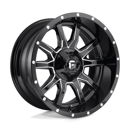 Fuel D627 VANDAL Gloss Black Milled 18x9 +01 6X135/6X139.7 106.1