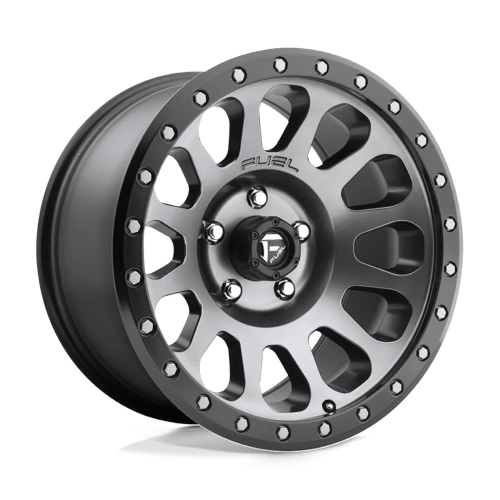 Fuel D601 VECTOR Matte Gun Metal Black Bead Ring 18x9 +01 8X165.1 125.1