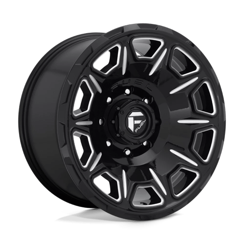 Fuel D688 VENGEANCE Gloss Black Milled 20x10 -18 8X165.1 125.1