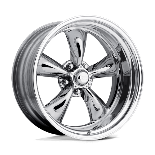 American Racing Vintage VN405 TORQ THRUST II CUSTOM Two-Piece Chrome W/ Polished Barrel 15x8 +01 5X120.65 83.06