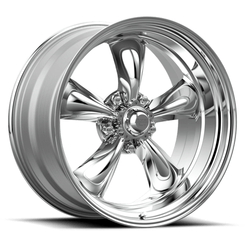 American Racing Vintage VN515 TORQ THRUST II 1 PC Polished 22x9 +15 5X127 83.06