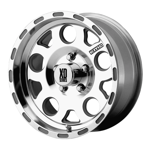 XD XD122 ENDURO Machined W/ Clear Coat 17x9 -6 5X127 83.5