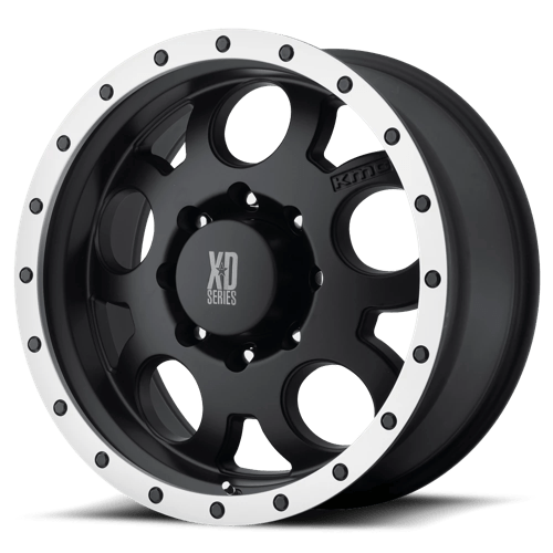 XD XD125 Matte Blk W/ Mach. Bead Ring 20x9 +18 5X127 83.06