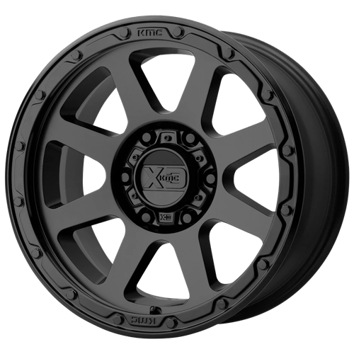 XD XD134 ADDICT 2 Matte Black 17x9 +18 8X165.1 125.5