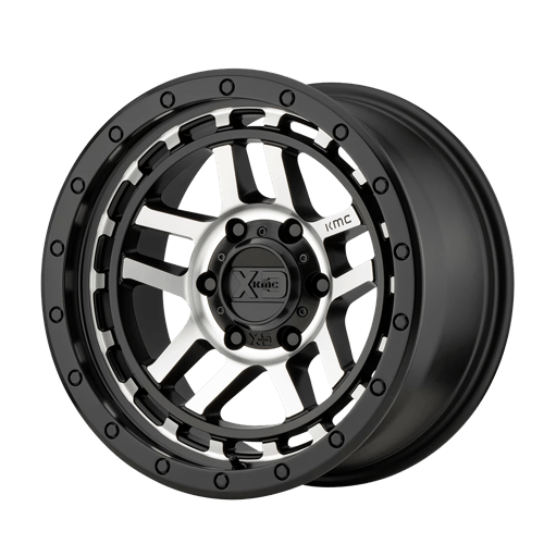 XD XD140 RECON Satin Black Machined 17x9 -12 5X127 78.3