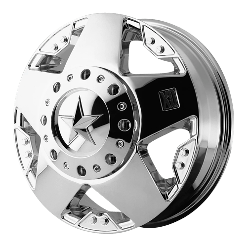 XD XD775 ROCKSTAR Dually Chrome Front 16x6 +111 8X170 125.5