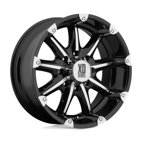 XD XD779 BADLANDS Gloss Black Machined 18x9 +18 6X139.7 106.25