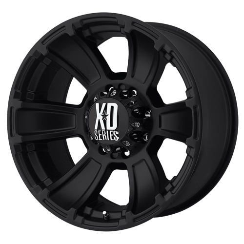 XD XD796 REVOLVER Matte Black 20x9 +18 6X139.7 106.25