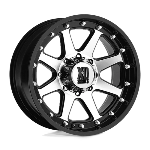 XD XD798 ADDICT Matte Black Machined 20x9 +18 5X127 78.3
