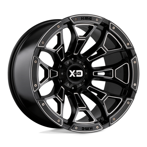 XD XD841 BONEYARD Gloss Black Milled 20x9 +0 5X127 78.3