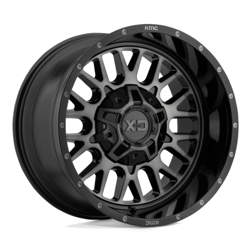 XD XD842 SNARE Gloss Black W/ Gray Tint 20x12 -44 8X180 124.2