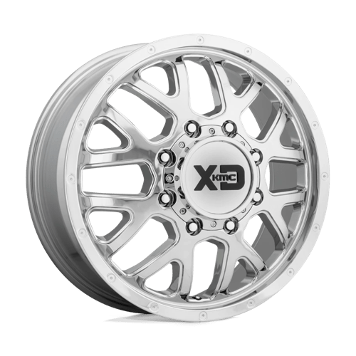 XD XD843 GRENADE DUALLY Chrome - Front 20x8.25 +127 8X200 142