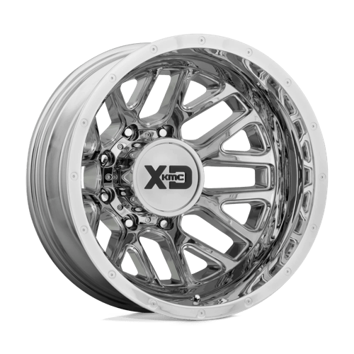 XD XD843 GRENADE DUALLY Chrome - Rear 17x6.5 -155 8X200 142