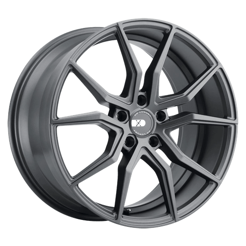 XO VERONA Matte Gunmetal 22x10.5 +35 5X120.65 72.56