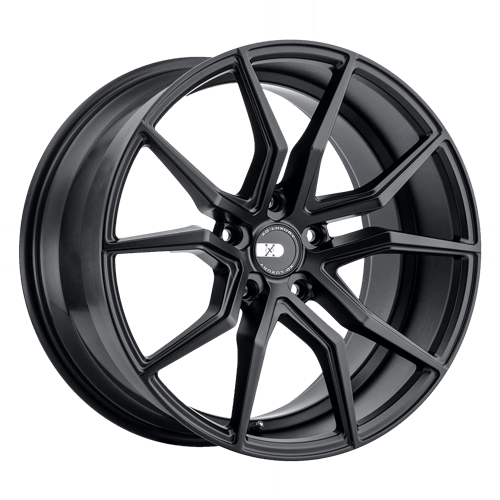 XO VERONA Matte Black 20x10 +20 5X120 72.56