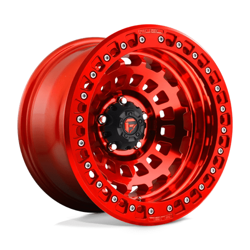 Fuel D100 ZEPHYR BEADLOCK Candy Red 17x9 -15 6X139.7 106.1