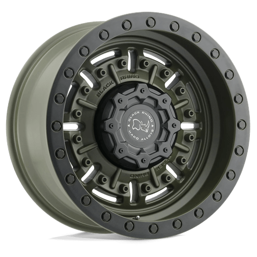 Black Rhino Hard Alloys ABRAMS Olive Drab Green 18x9.5 -18 6X139.7 112.1