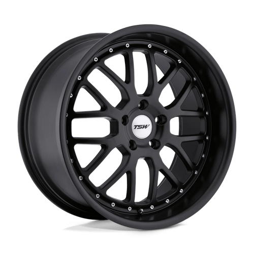 TSW VALENCIA Matte Black 19x9.5 +40 5X120 76.1