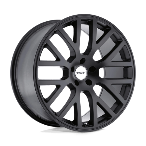 TSW DONINGTON Matte Black 18x8 +32 5X112 72.1