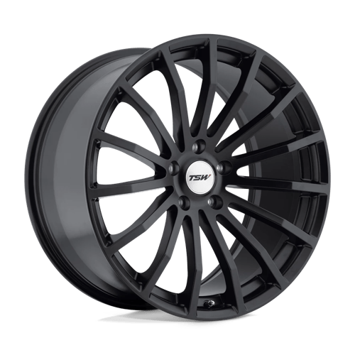 TSW MALLORY Matte Black 17x8 +35 5X100 72.1
