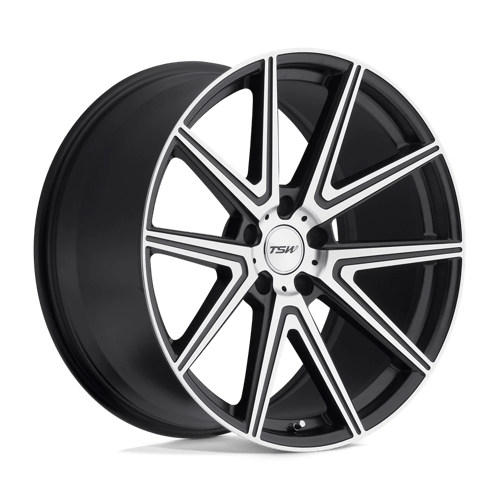 TSW ROUGE Gunmetal W/ Mirror Cut Face 19x9.5 +45 5X120 76.1