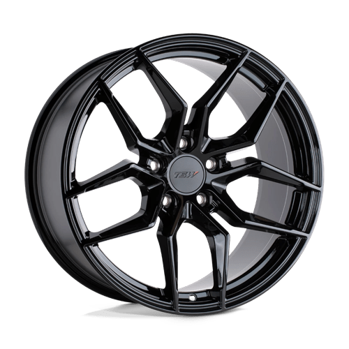 TSW SILVANO Gloss Black 17x8 +32 5X112 66.56