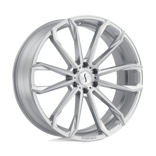 Status MASTADON Silver W/ Brushed Machined Face 20x9 +20 5X139.7 78.1