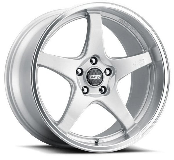 ESR AP5 HYPER SILVER/MACHINE LIP 18x9.5 +35 5X100 72.6