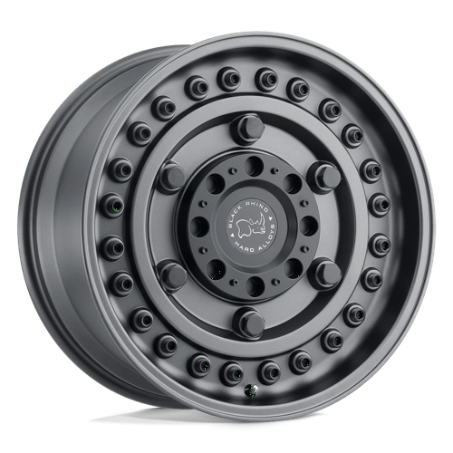 Black Rhino Hard Alloys ARMORY Gun Black 18x9.5 +6 5X150 110.1